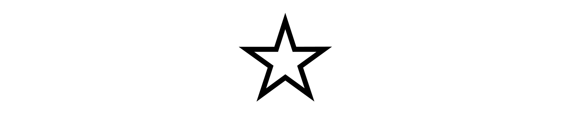 MINI Sternen Icon - steht für Service Vorteil.